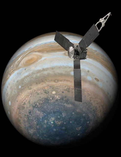 Imagem da espaçonave Juno