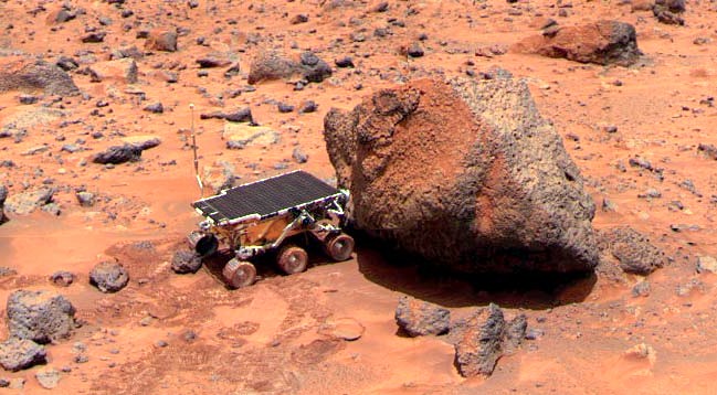 Imagem do Mars Pathfinder
